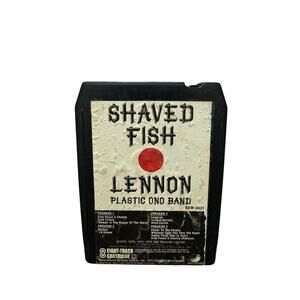 JOHN LENNON - PLASTIC ONO BAND "Shaved Fish" - 8 Track Tape Vintage 1975